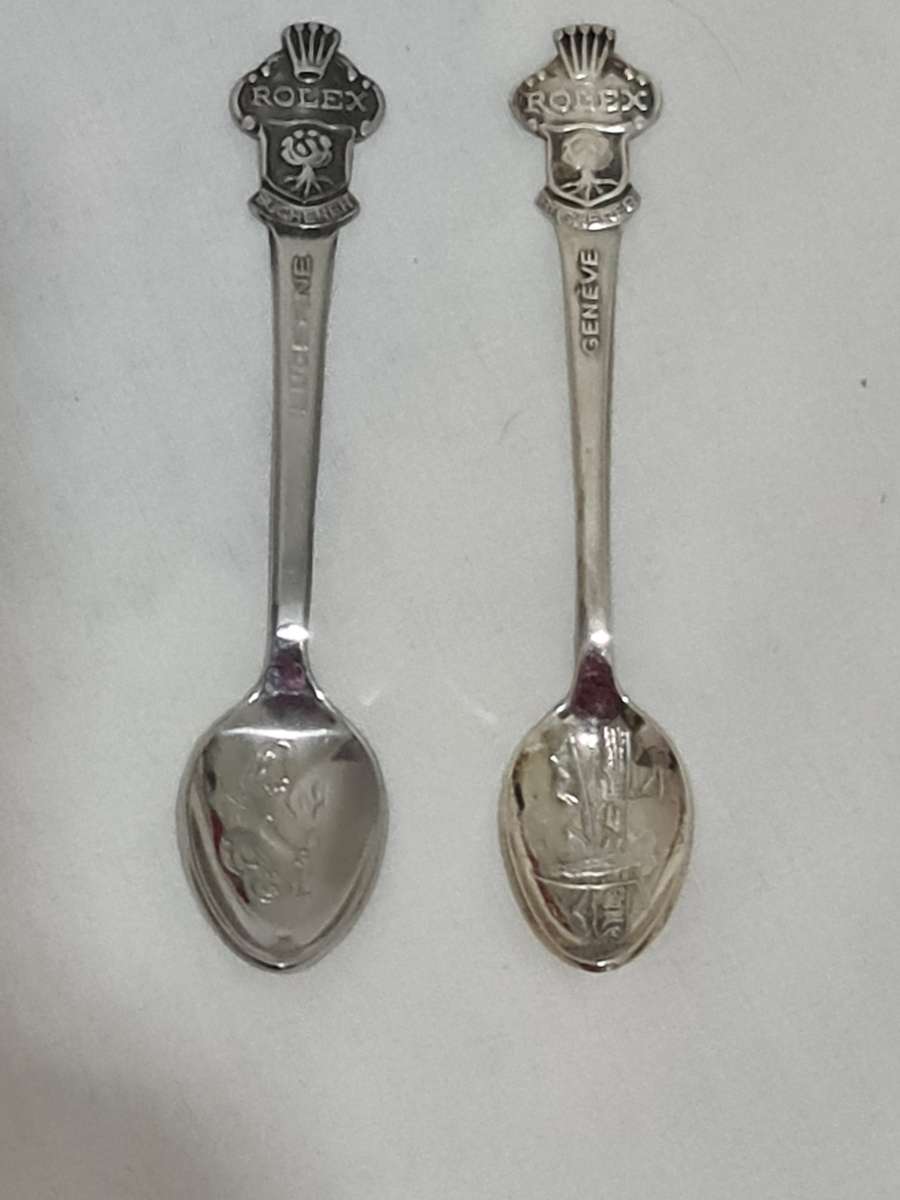 X2 Rolex Teaspoons
