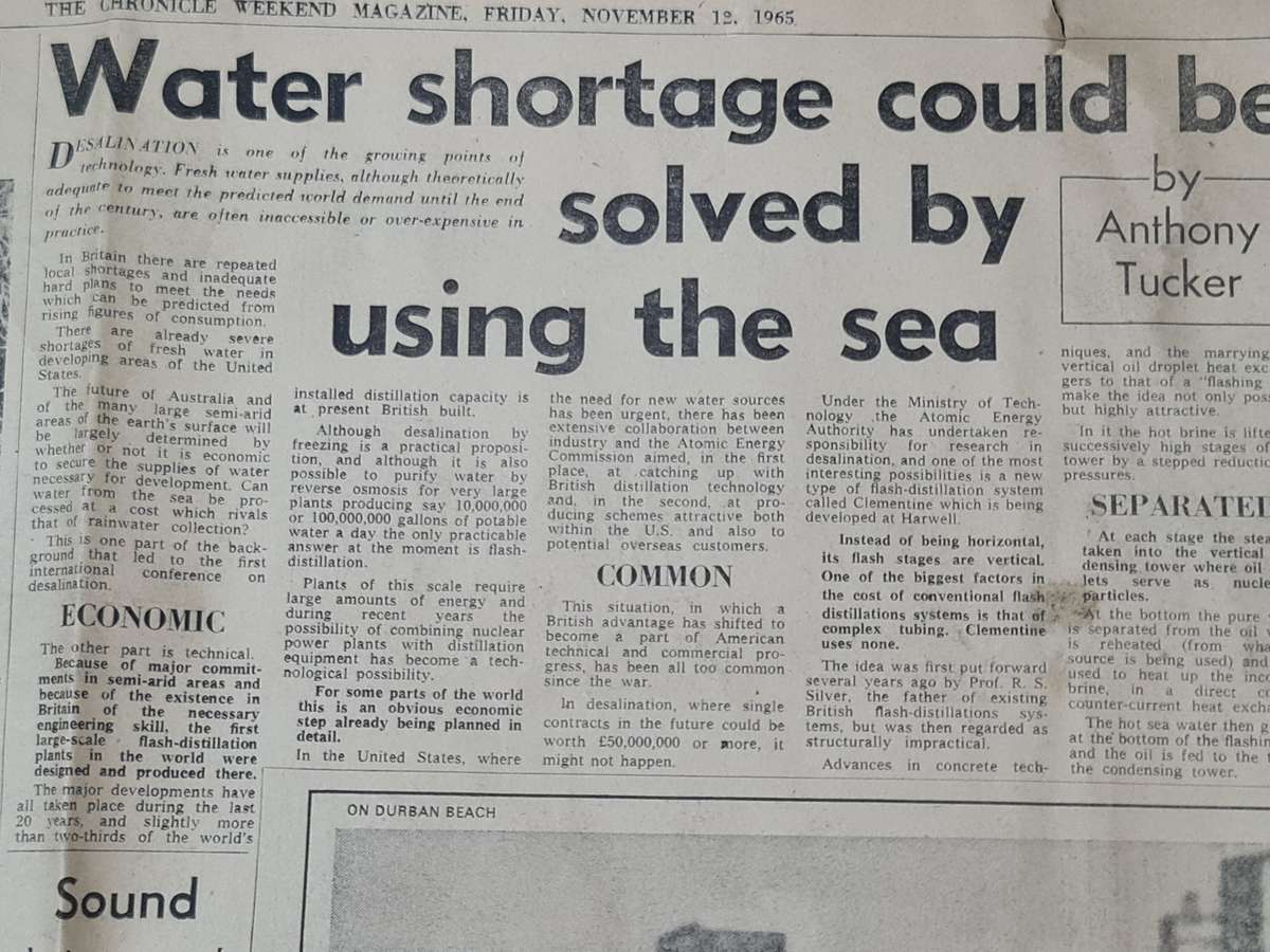 The Chronicle, Bulawayo, Friday, November 12, 1965 News Paper