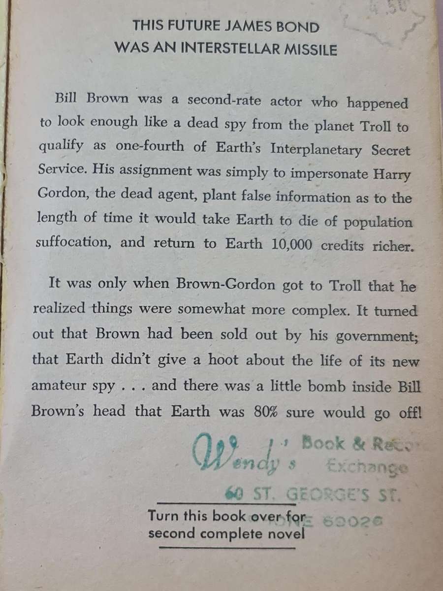 Two in one: Ultimatum in 2050 A.D. by Jack Sharkey Book