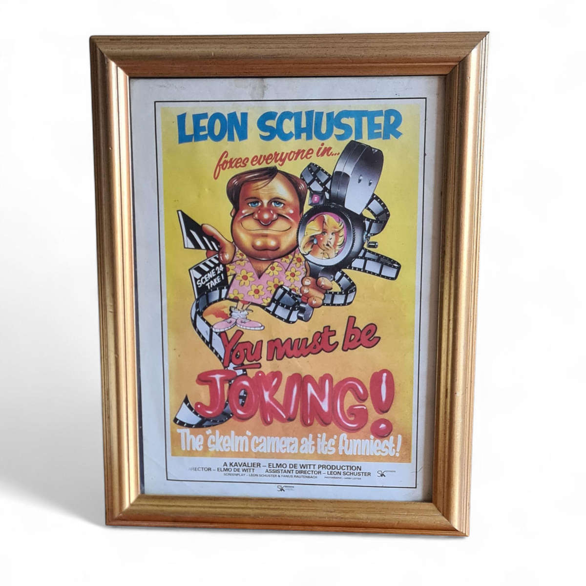 Leon Schuster, You must be Joking Framed poster