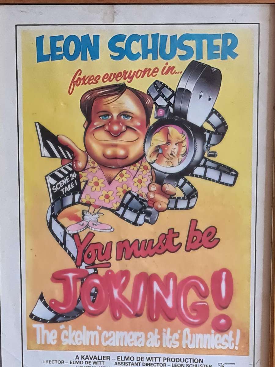 Leon Schuster, You must be Joking Framed poster