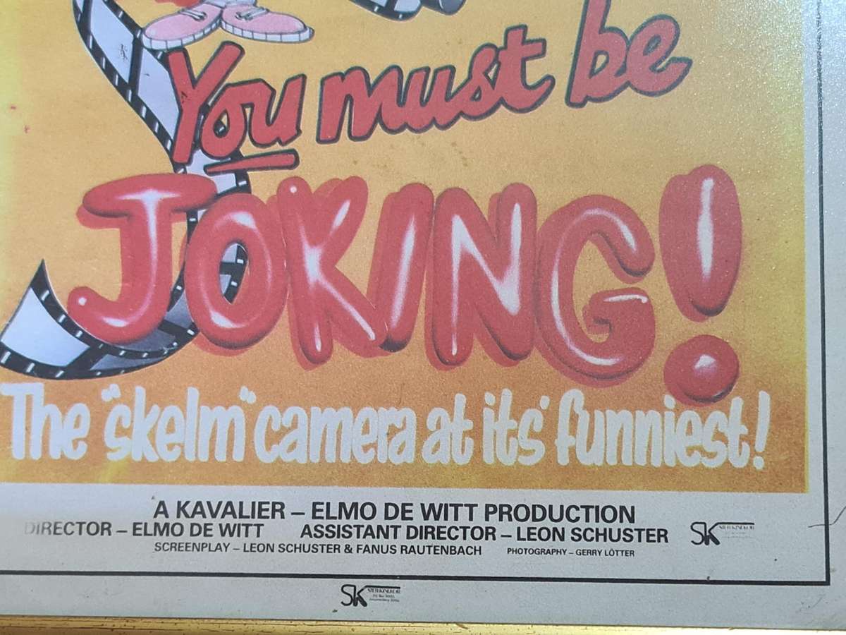 Leon Schuster, You must be Joking Framed poster