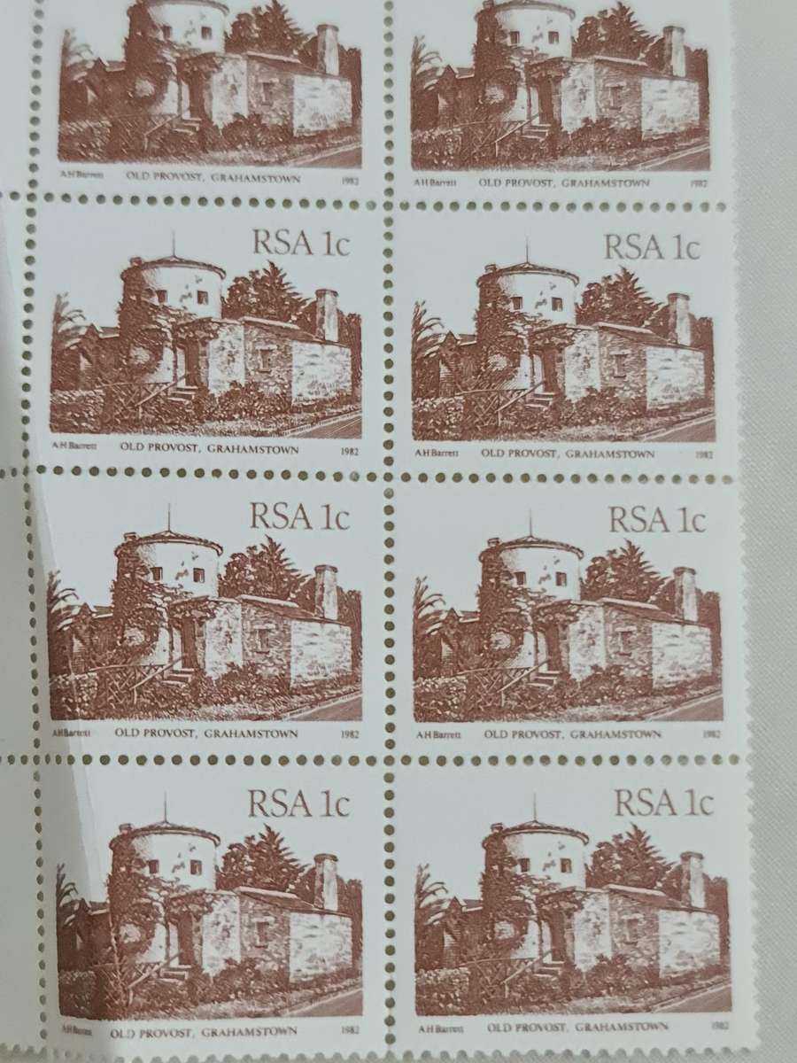 Grahamstown RSA 1982 1cent stamps