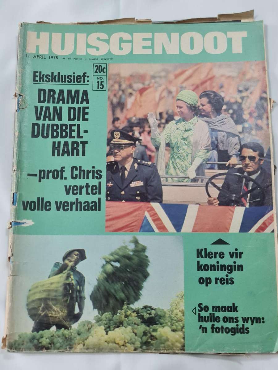 Huisgenoot 11 April 1975, Drama van die Dubbel hart