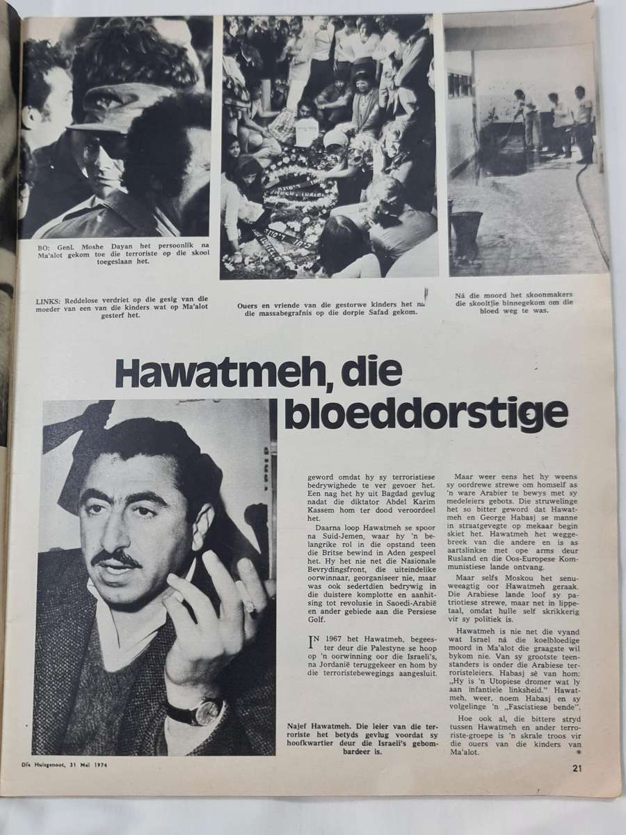 Huisgenoot 31 Mei 1974, Tydskrif