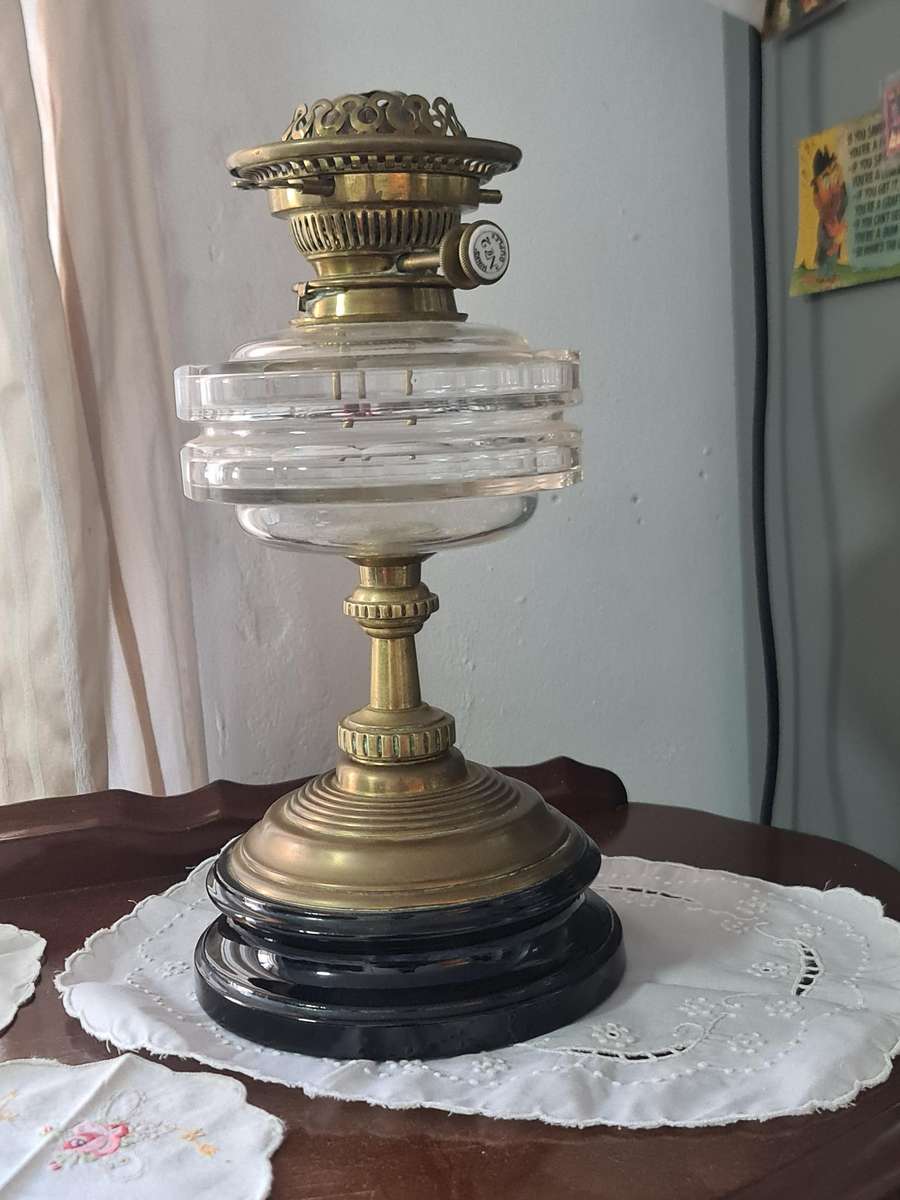 Hinks no.2 Duplex oil/parafine lamp