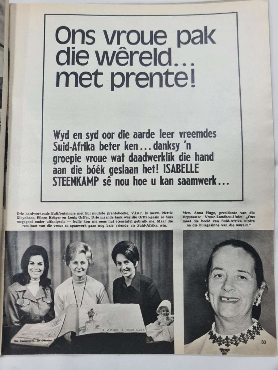 Huisgenoot: 20 Oktober 1972