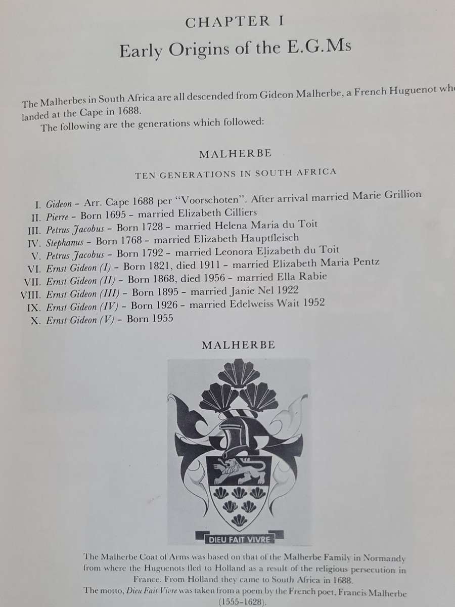 Book: Never a Dull moment: Dr. E.G. Malherbe Autobiography