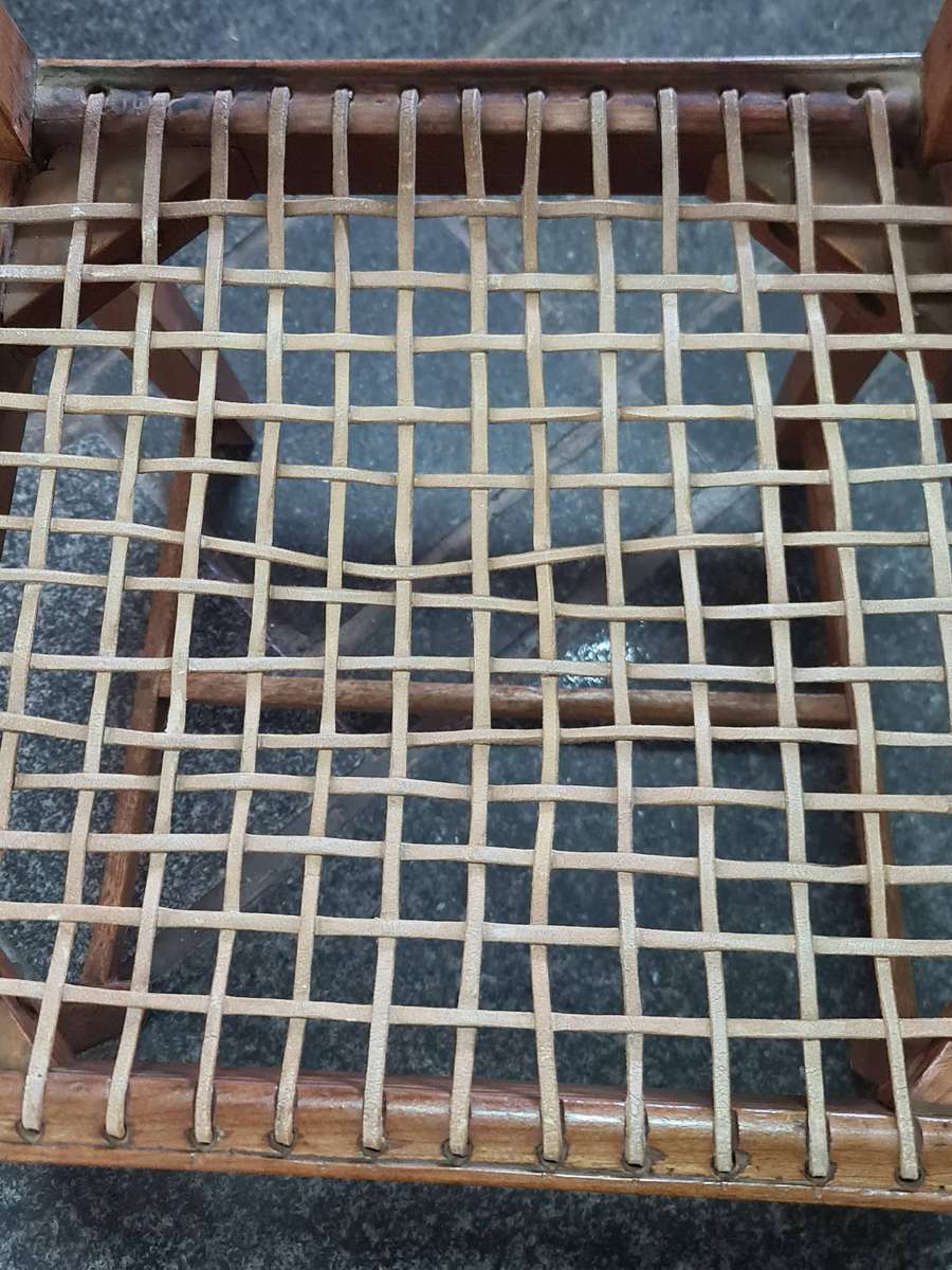 West Coast(?) Fruit wood Riempies side chair