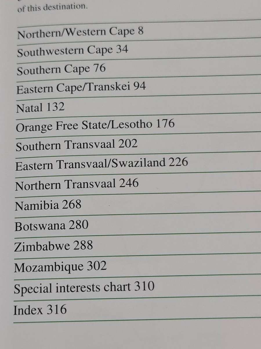 Book: Secret Southern Africa, Wonderful places you've probably never seen.