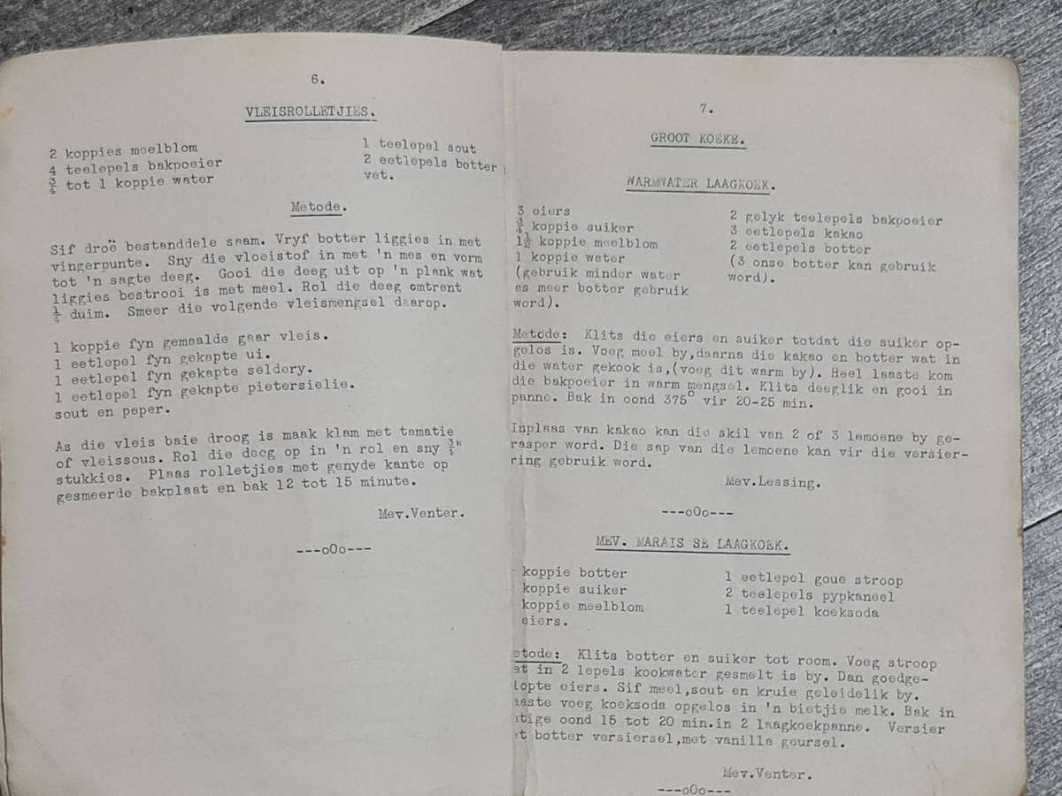 Book: Heerlike Geregte Uitgesoekte resepte