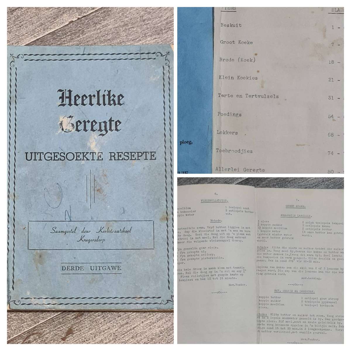 Book: Heerlike Geregte Uitgesoekte resepte