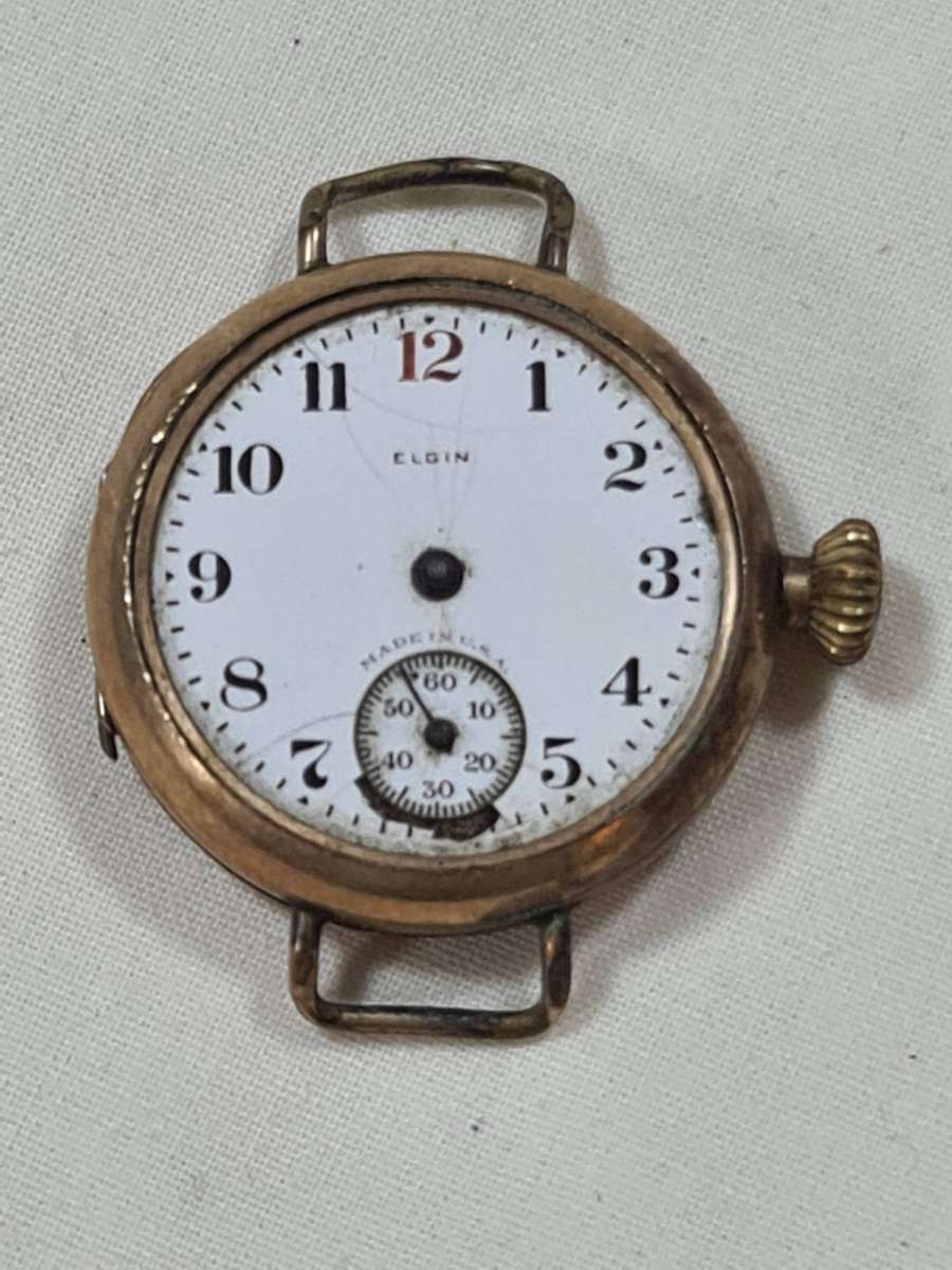 Mens Made in USA Elgin Mechanical watch