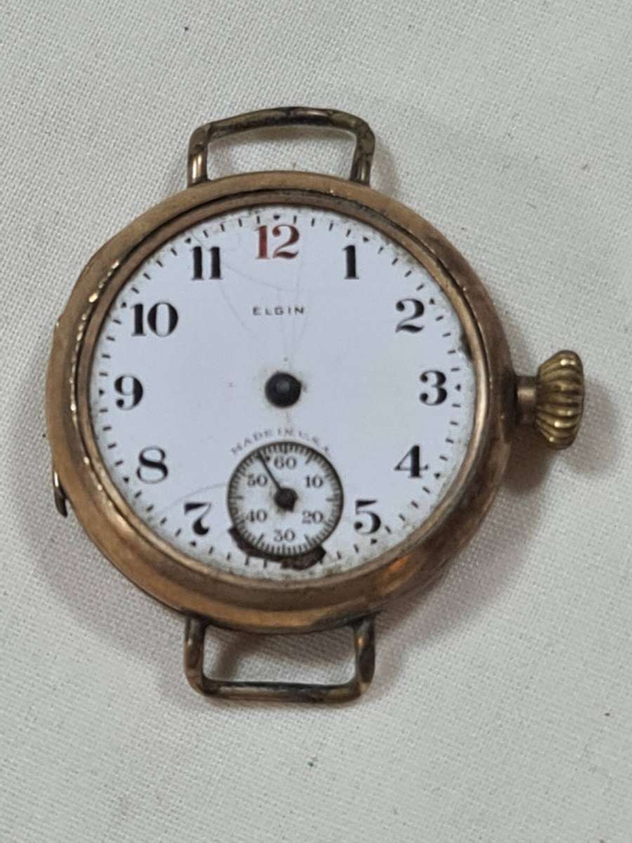 Mens Made in USA Elgin Mechanical watch