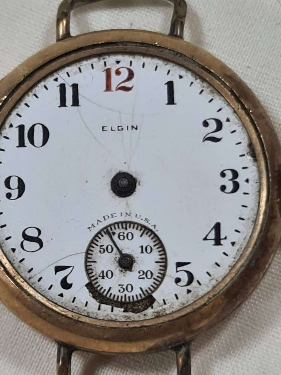 Mens Made in USA Elgin Mechanical watch