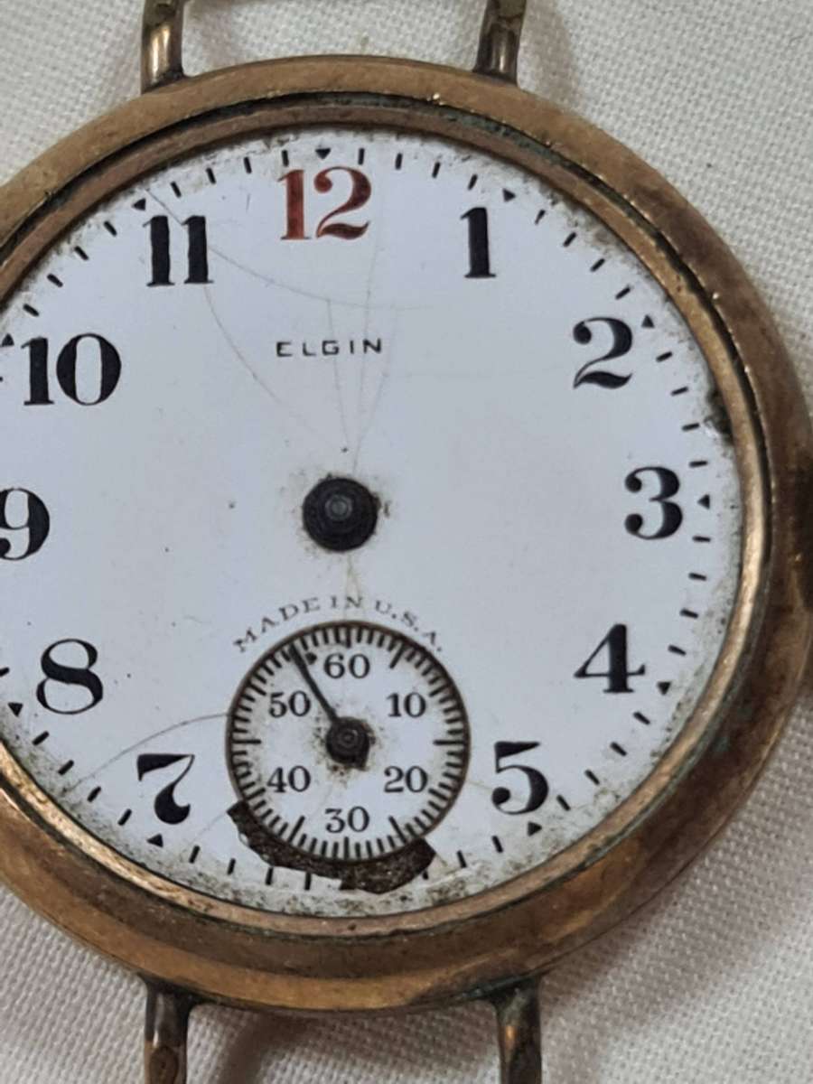 Mens Made in USA Elgin Mechanical watch