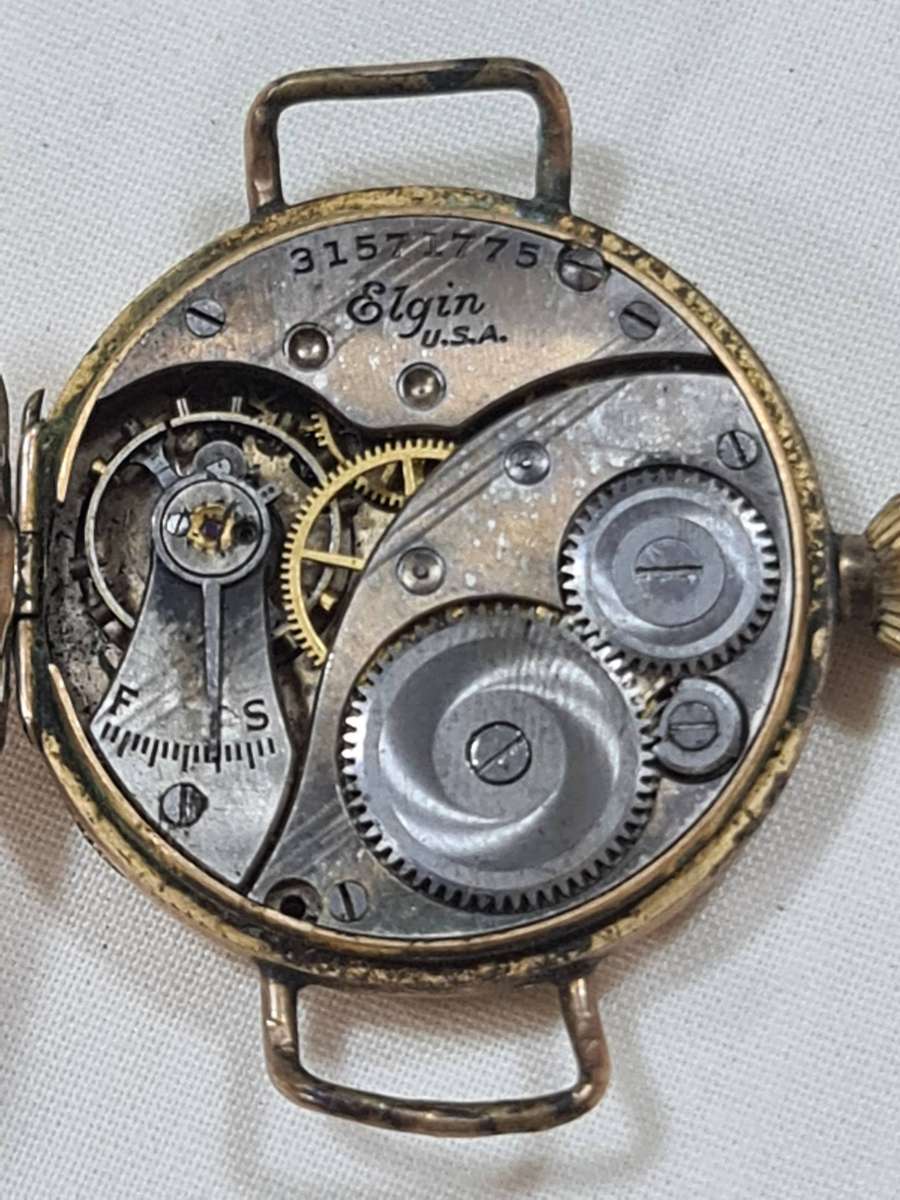 Mens Made in USA Elgin Mechanical watch