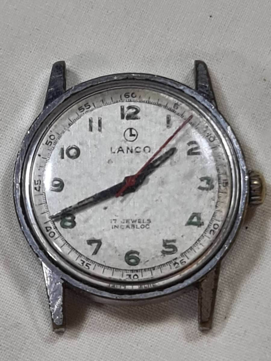 Mens Swiss Made vintage Lanco watch