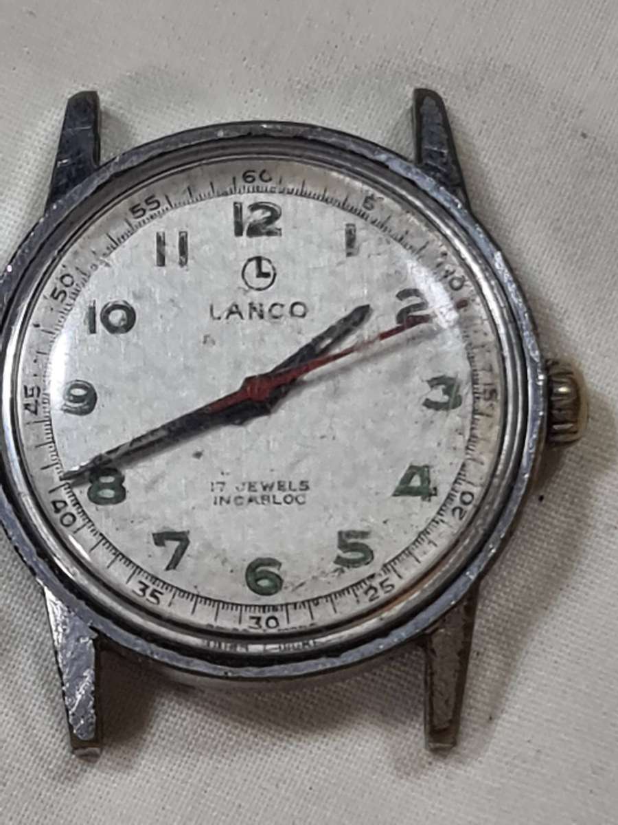 Mens Swiss Made vintage Lanco watch