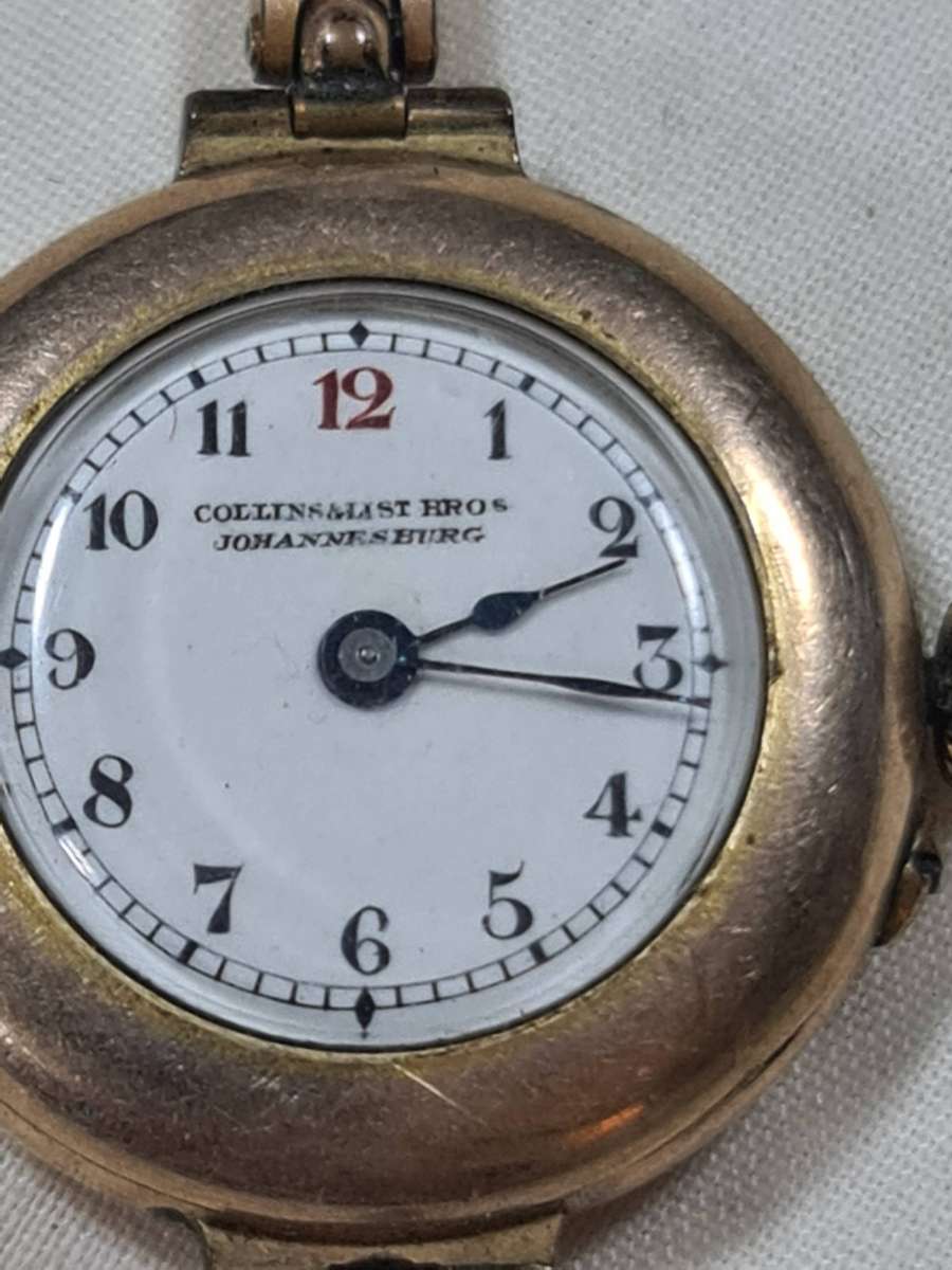 Mens Collins & Last Bros, Johannesburg Vintage watch