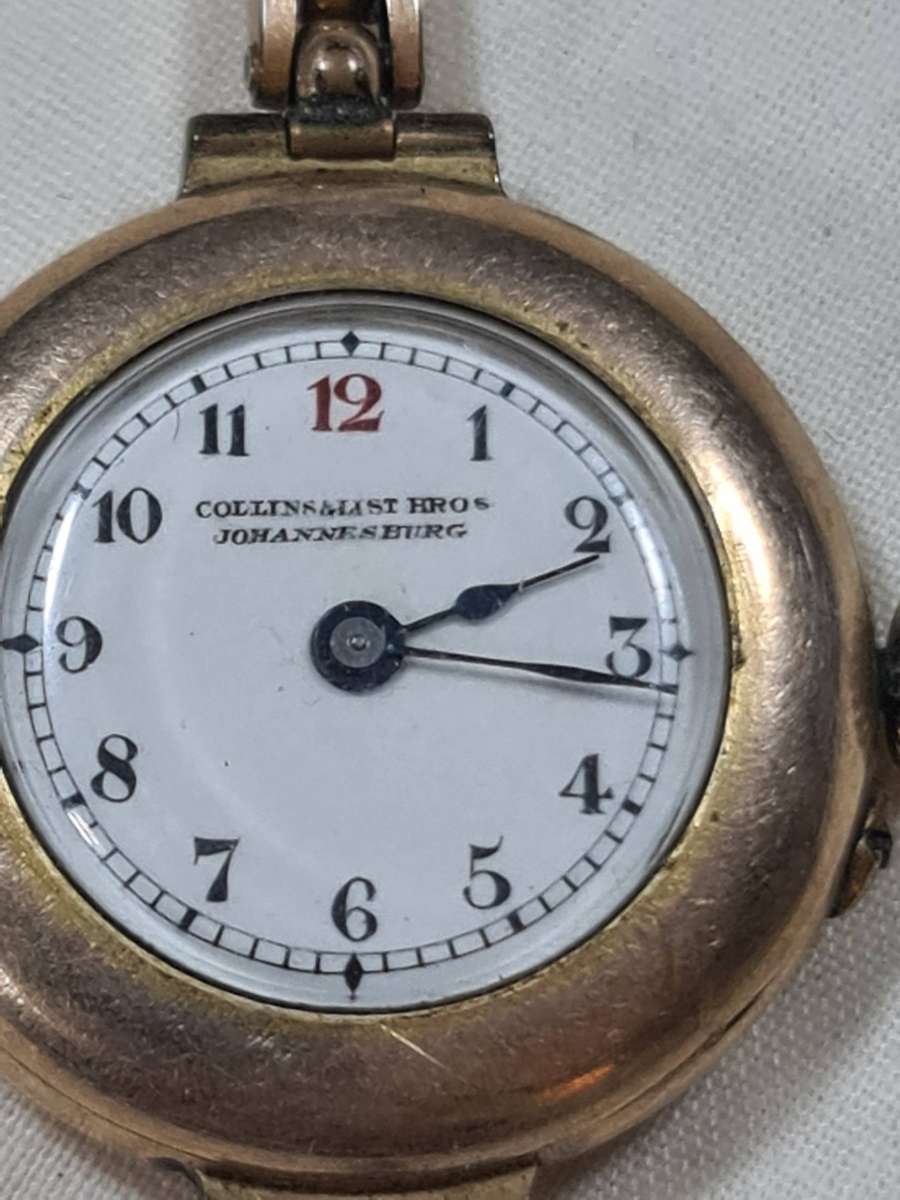 Mens Collins & Last Bros, Johannesburg Vintage watch