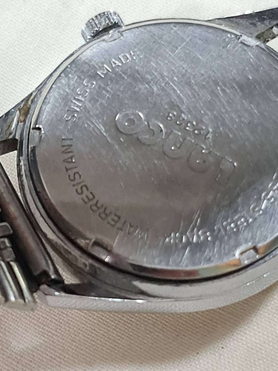 Mens vintage Lanco sport mechanical watch