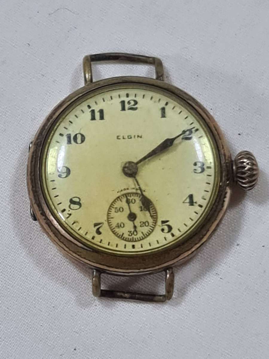 Mens Made in USA Elgin Mechanical watch