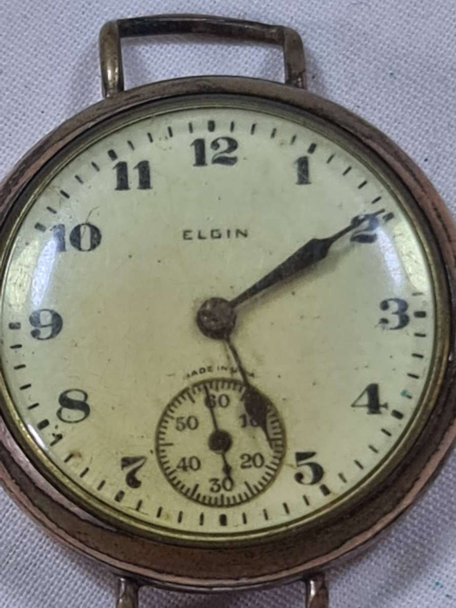 Mens Made in USA Elgin Mechanical watch