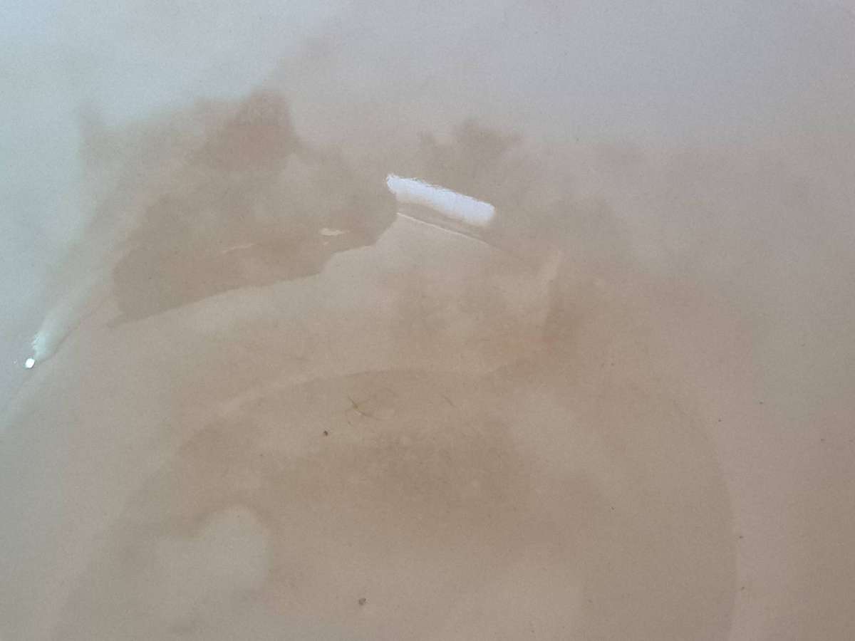 Masons vintage mixing bowl - damage