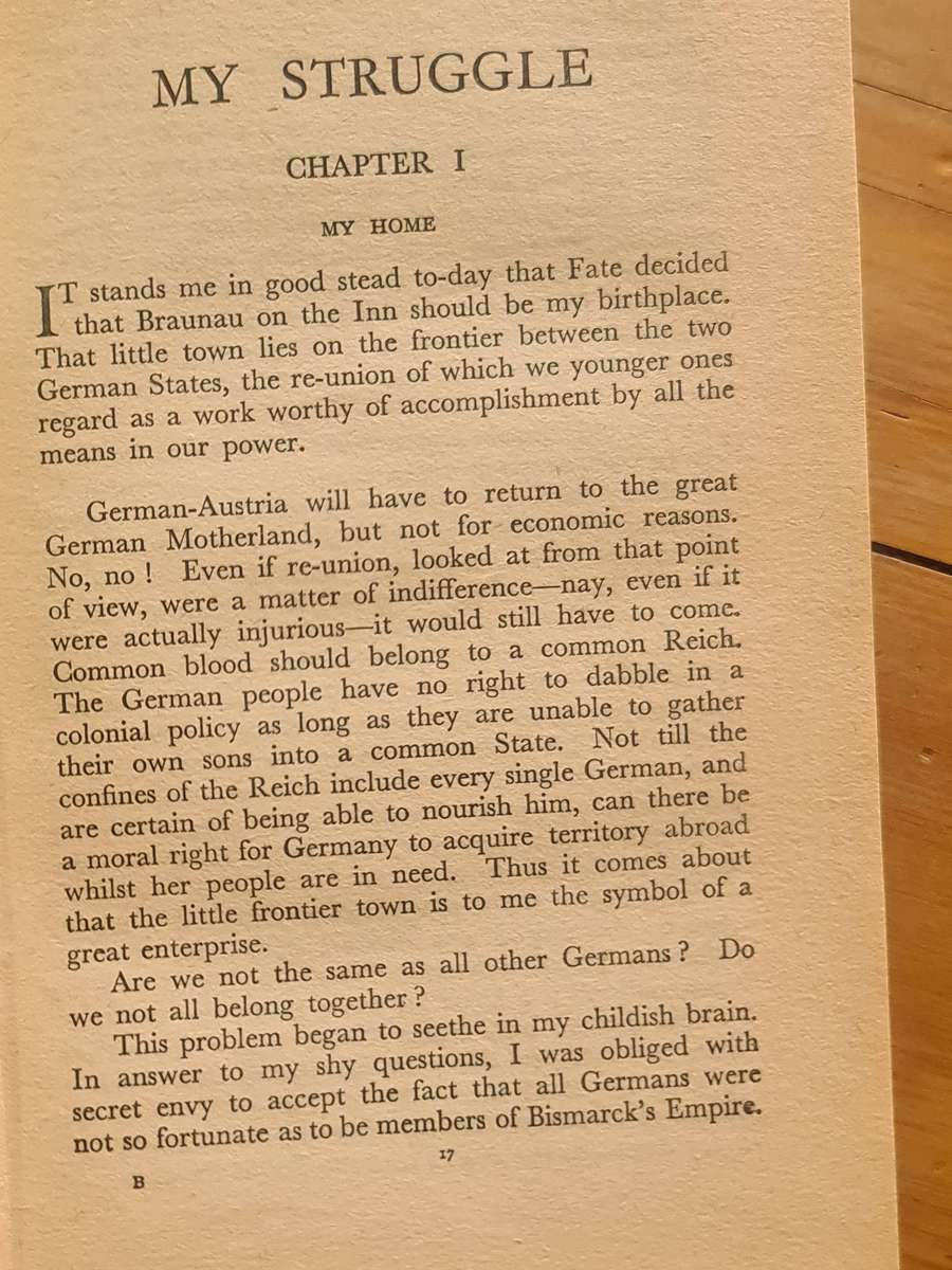 Book: My Struggle (Mein Kampf) Adolf Hitler