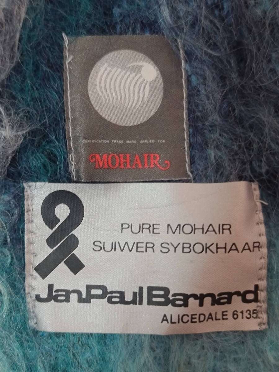 Jan Paul Barnard Mohair blanket