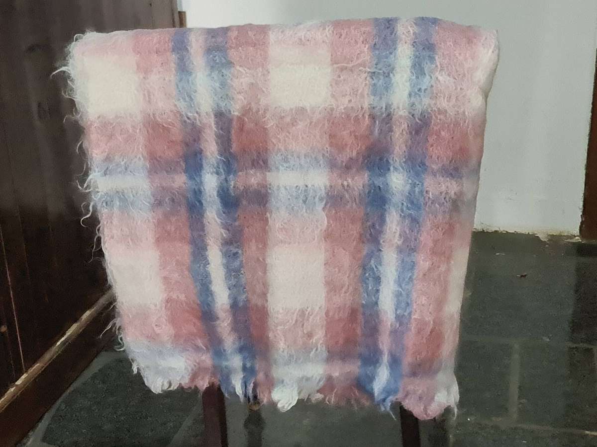 Jan Paul Barnard Mohair blanket