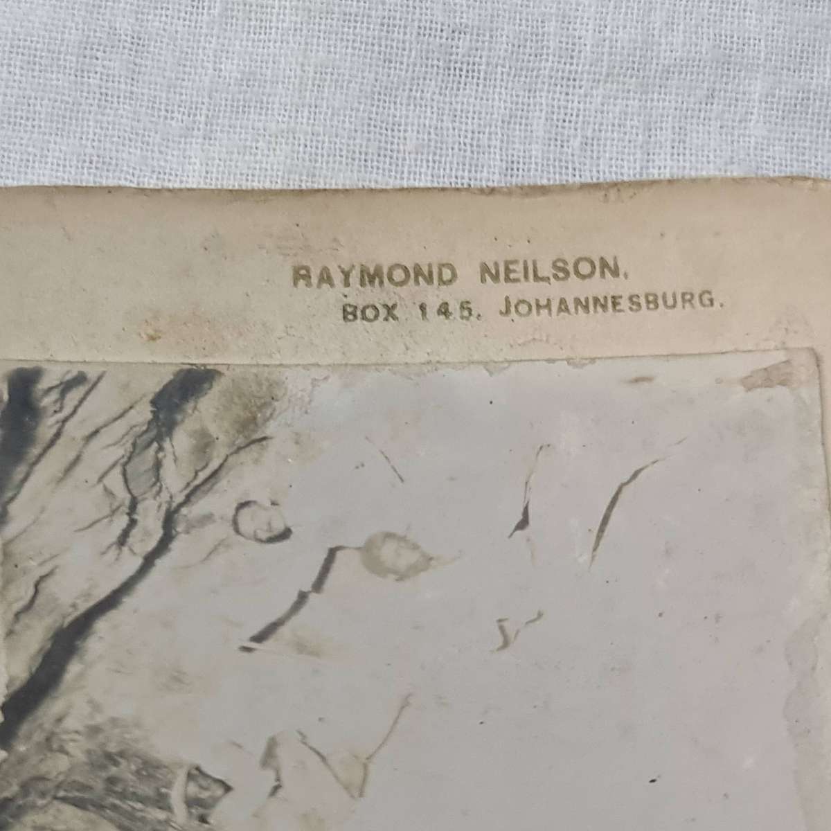 Stereoview: x14 From inside mines. Raymond Nielson JHB