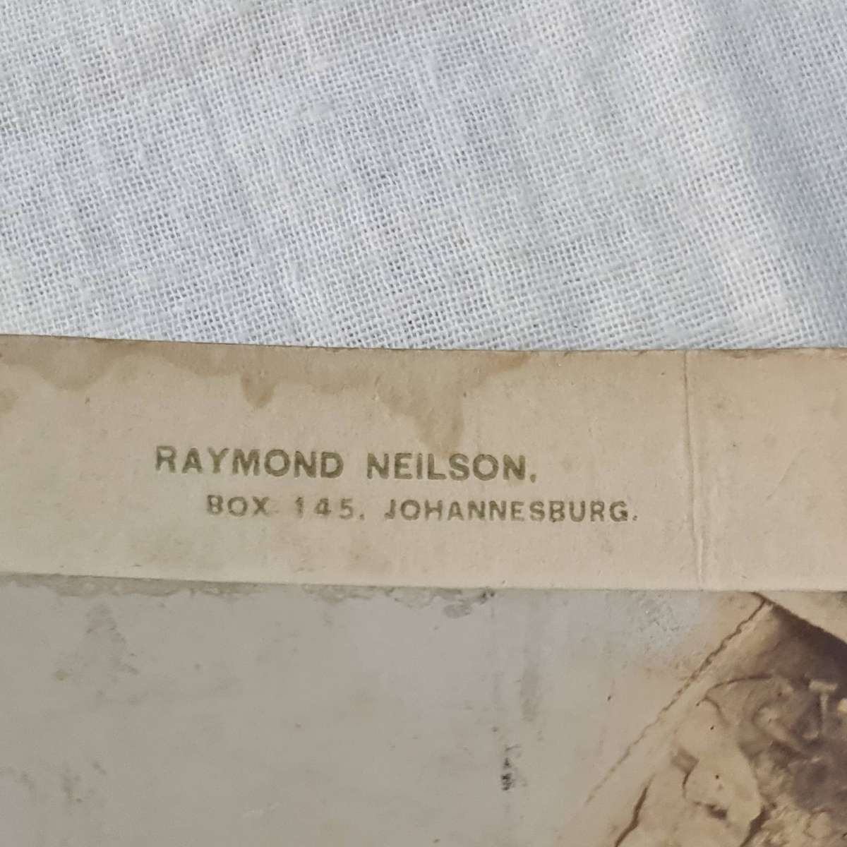 Stereoview: x14 From inside mines. Raymond Nielson JHB