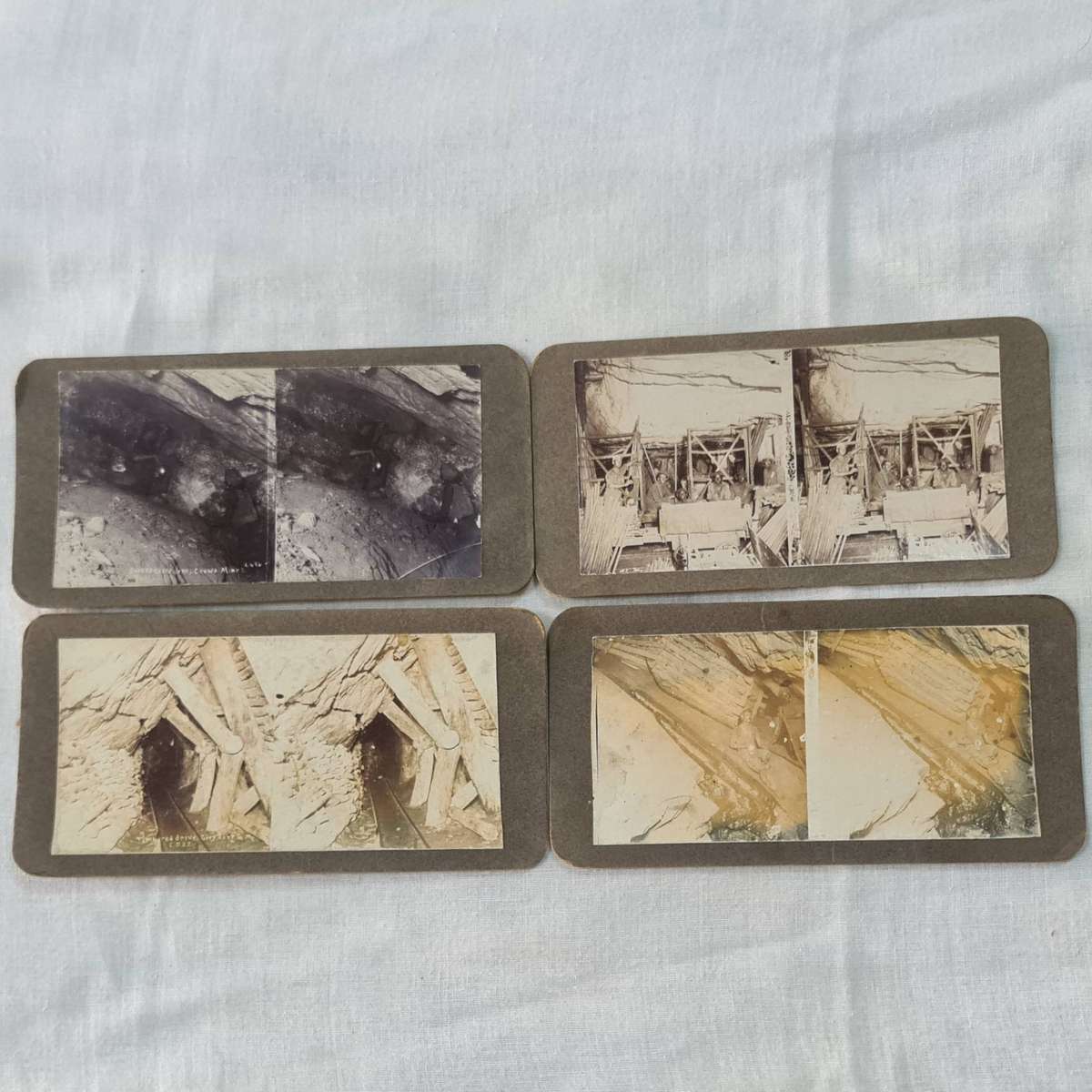 Stereoview: x12 From inside mines. Possible SA