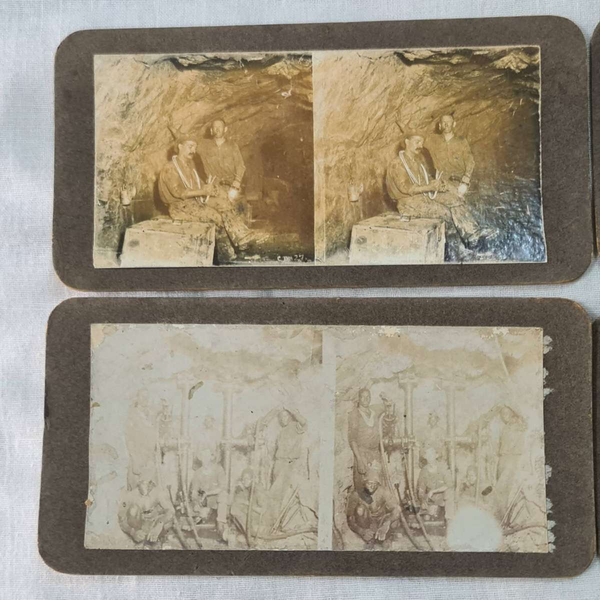 Stereoview: x12 From inside mines. Possible SA