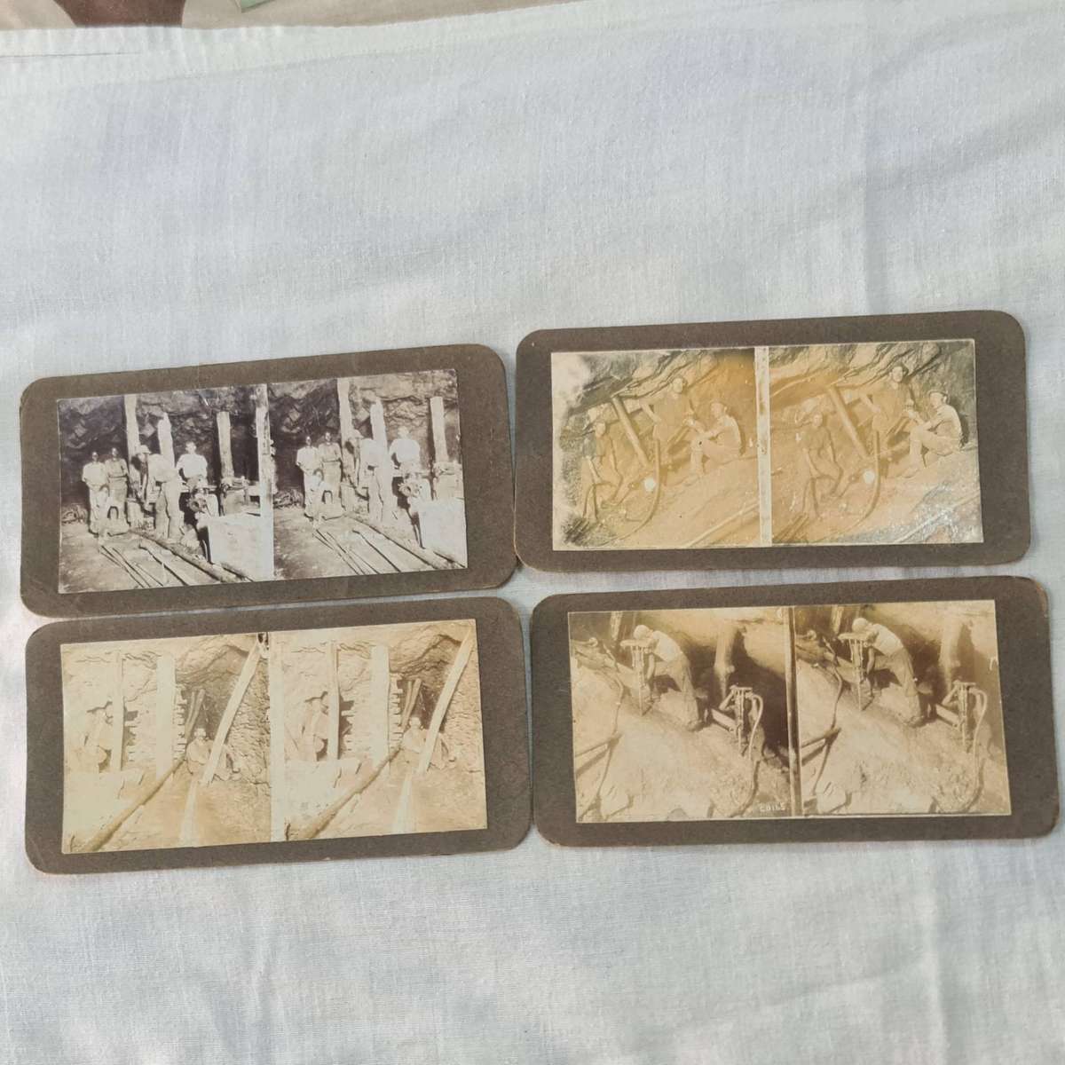 Stereoview: x12 From inside mines. Possible SA