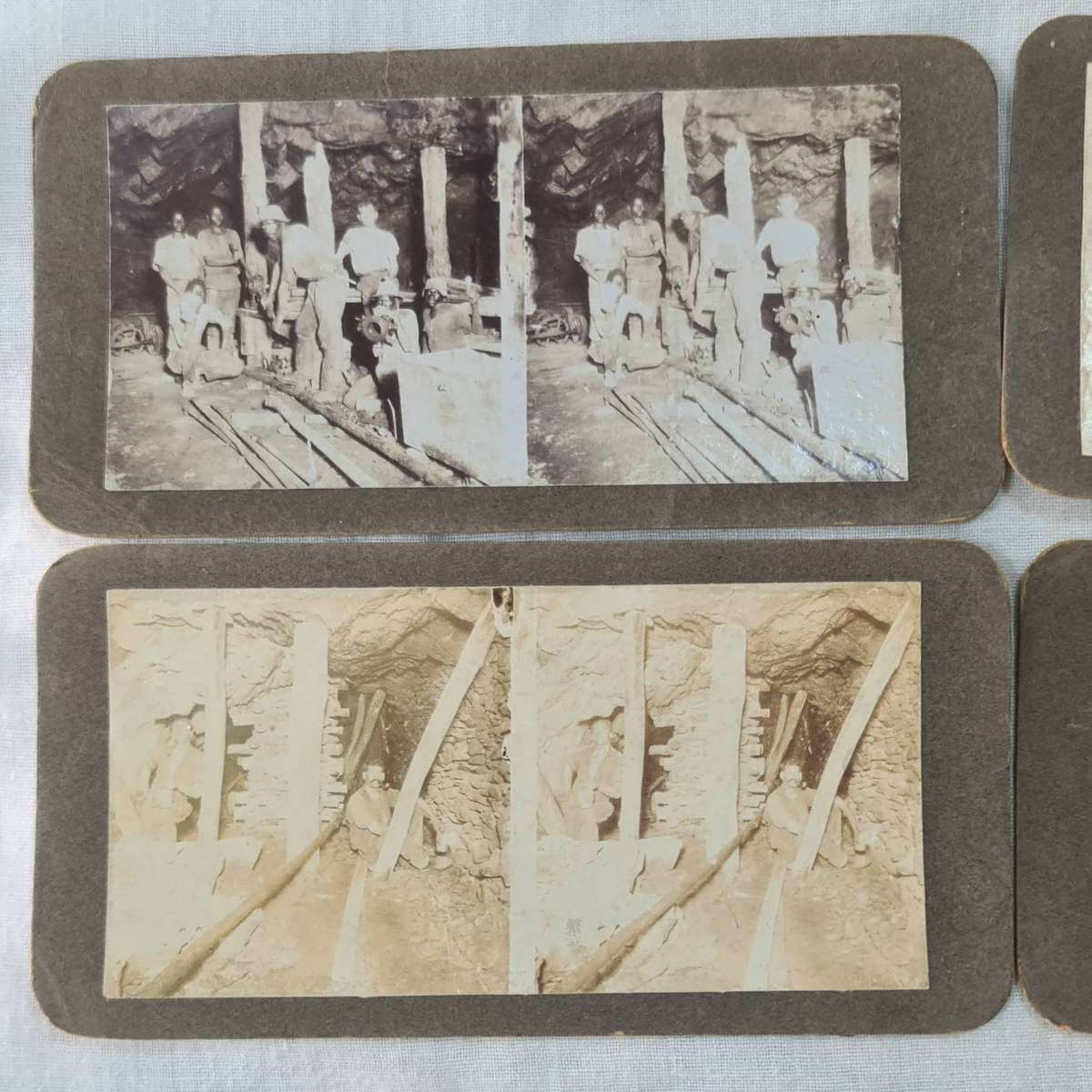 Stereoview: x12 From inside mines. Possible SA