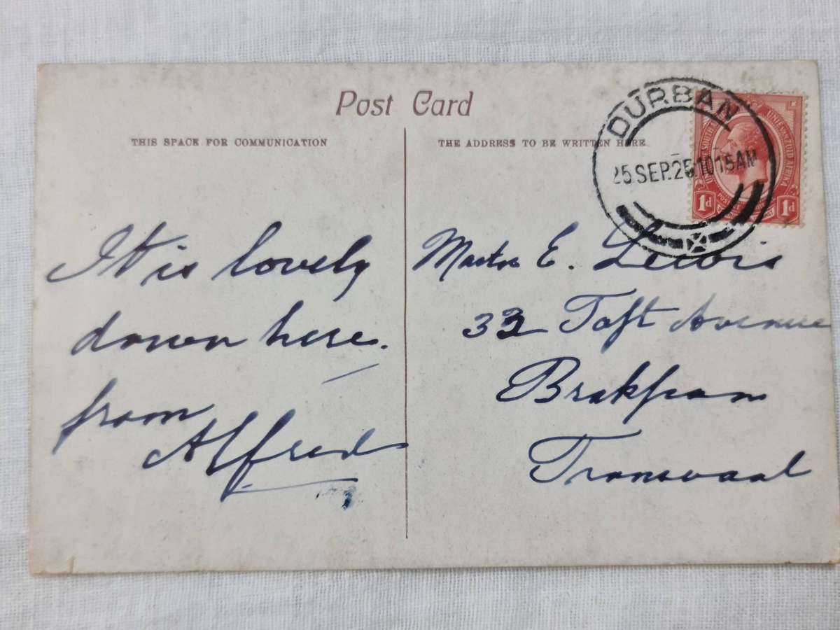 Postcard: Ocean Beach Durban