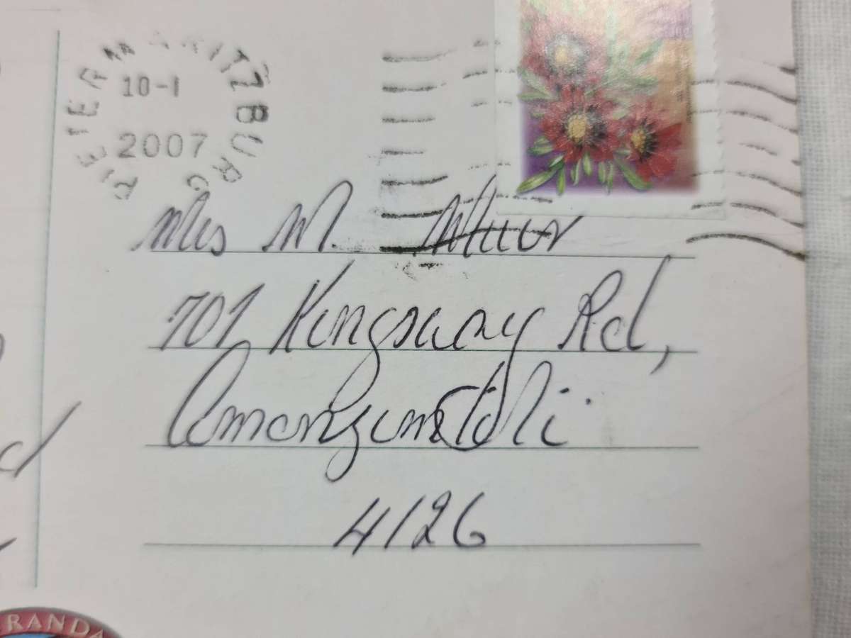 Postcard: Curly's Lookout, Cairns Australia