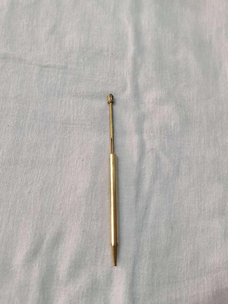 Pen: Vintage rolled gold pencil