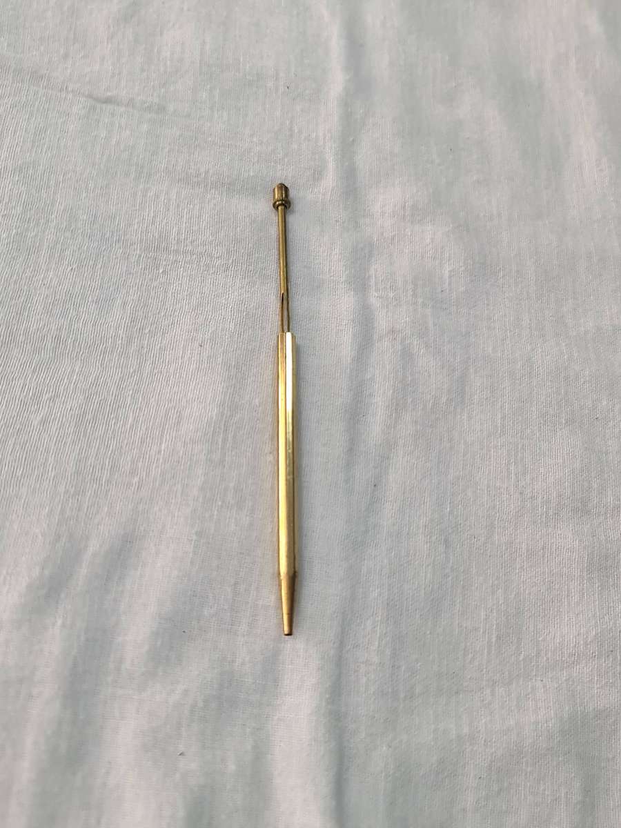 Pen: Vintage rolled gold pencil