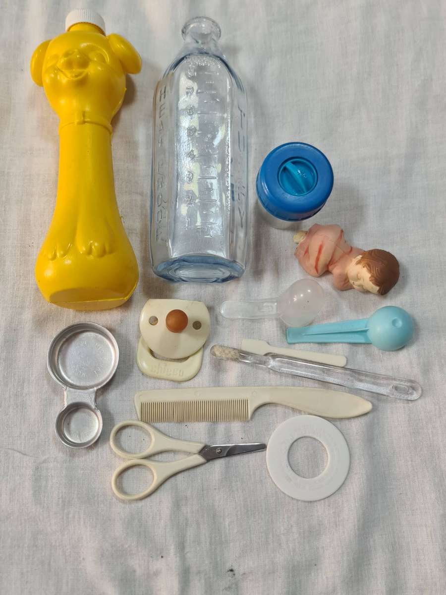 Mixed Vintage Baby items