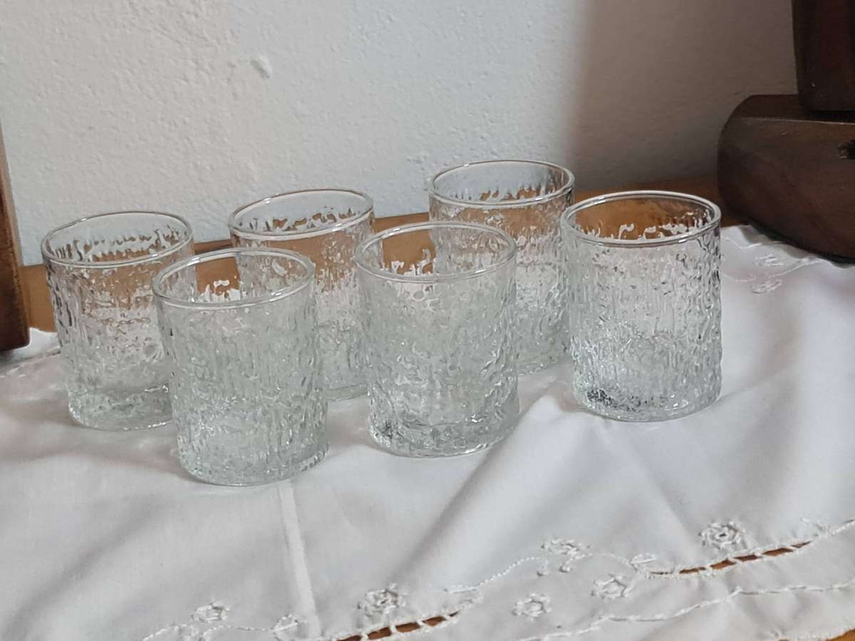 Set x6 Retro Jusice glasses by Ravenhead Siesta
