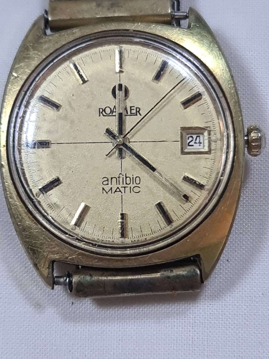 Mens Vintage Roamer anfibio matic watch