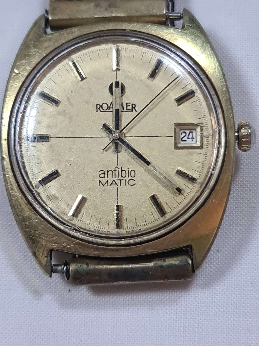 Mens Vintage Roamer anfibio matic watch