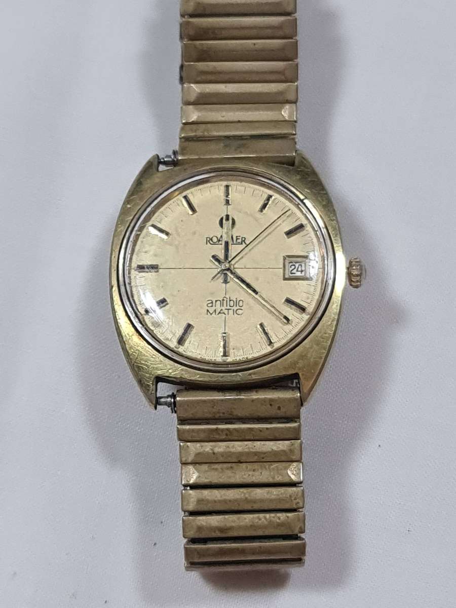 Mens Vintage Roamer anfibio matic watch
