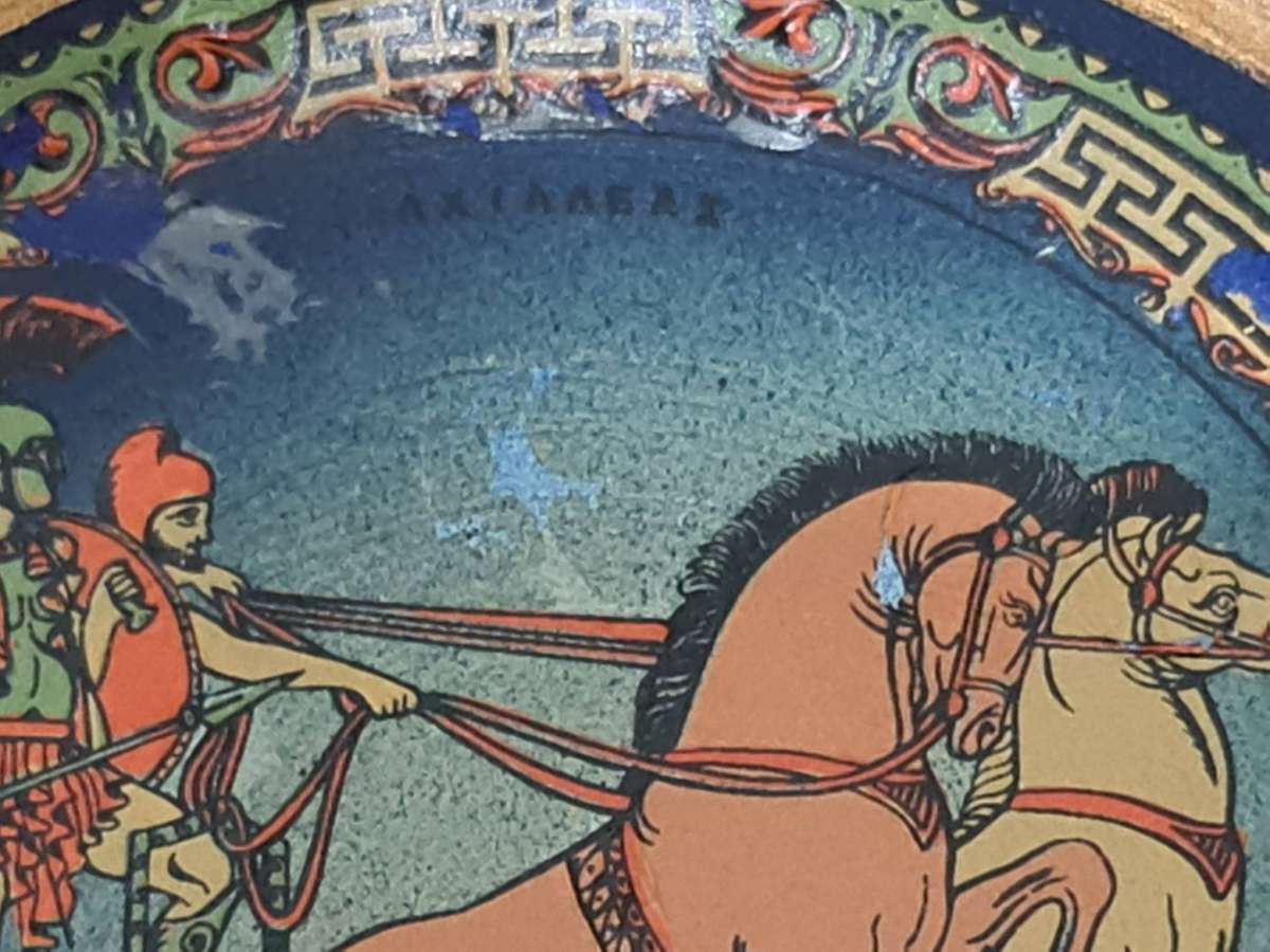 X4 Made in Greece decor plates