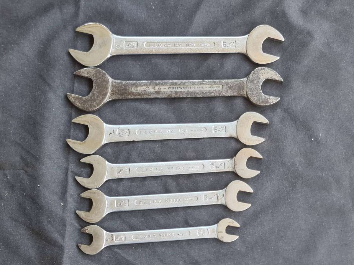Tools: X6 Chrome-vanadium wrenches