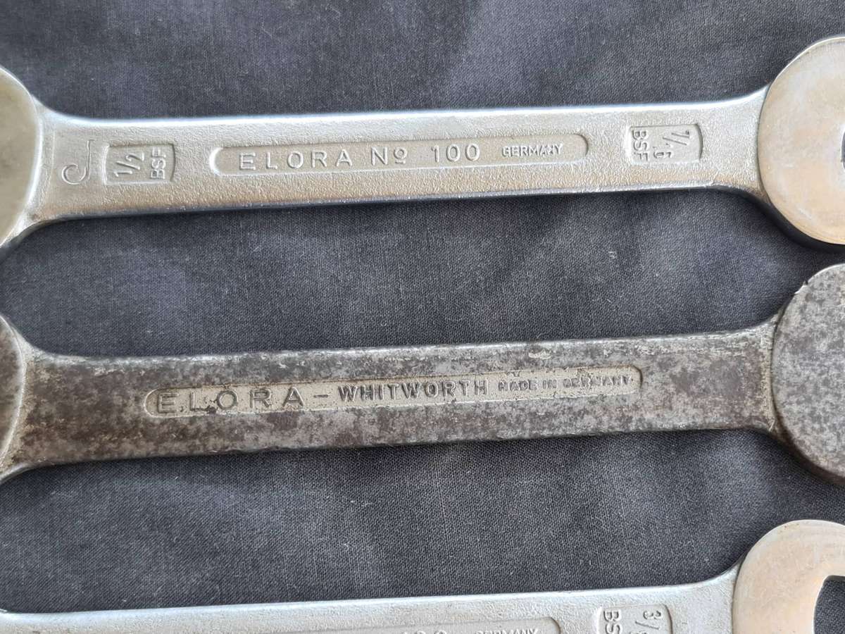 Tools: X6 Chrome-vanadium wrenches